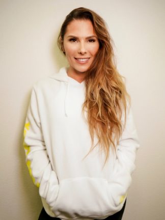 Hoodie in white